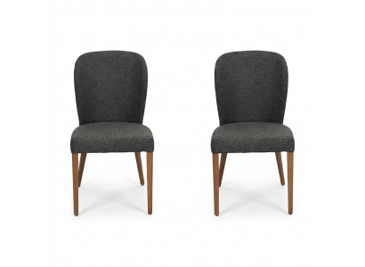 Modern Holz 2x Still Luxus Polstersdesign Stull Lehnstull Nei Fauteuil Polster