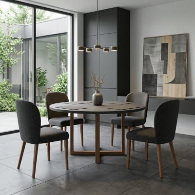Sesselkëssen Modern Holz 4x Still Luxus Këssendesign Still Linnstill