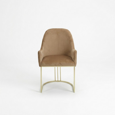 Grupp Set 6x Fauteuil Stull Design Stoff Polster Still Iesszëmmer Textil