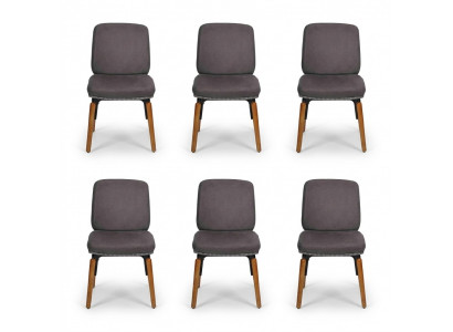 Design 6x Still Set Fauteuil Grupp Stull Gastronomie Nei Iesssall Kichen Gruppen