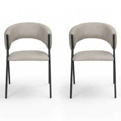 Iesszëmmer Luxus Designer Stil Modern 2x Still Gepolsterten Sëtz Ariichtung Nei