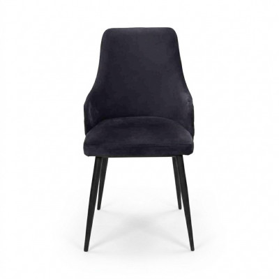Luxus Iesszëmmer Schwaarz Designer 6x Still Eenzelstull Modern Ariichtung