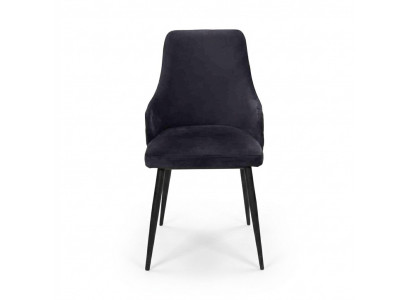 Luxus Iesszëmmer Schwaarz Designer 6x Still Eenzelstull Modern Ariichtung