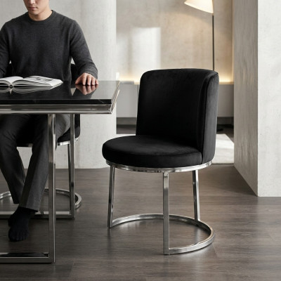 Schwazen Designer Stull Edelstolfousse Stull Modern Iesszëmmerstill Nei