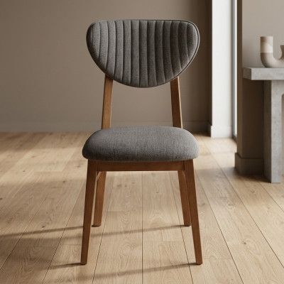 Brongen Holzstull Designer Polstersäll Luxuséiert Iesszëmmer Sëtzmoosselen