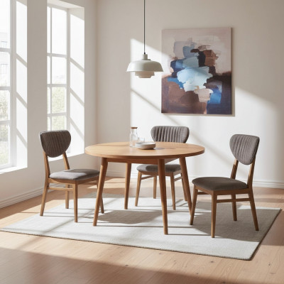Design Stull Fauteuil Set Iesszëmmer Garnitur Polster 4x Still Design