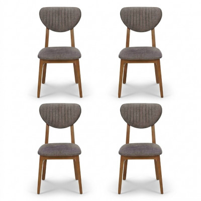 Design Stull Fauteuil Set Iesszëmmer Garnitur Polster 4x Still Design