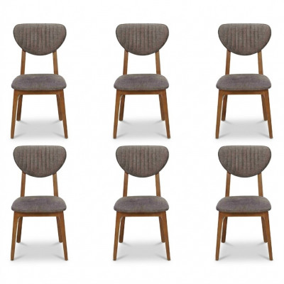 Design Stull Fauteuil Set Iesszëmmer 6x Still Garnitur Polster Design
