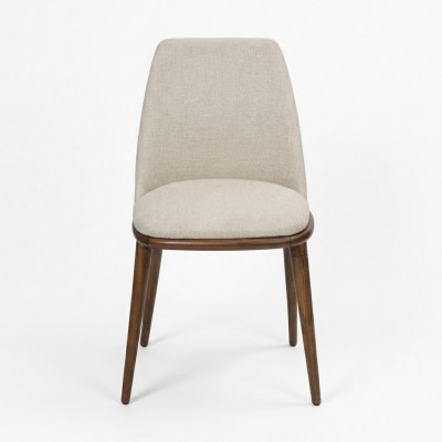 Wäissen Polsterstull Designer Kichenstull Designer Textil Eensëtzegen Nei