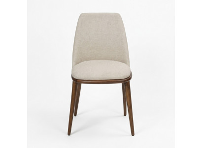 Wäissen Polsterstull Designer Kichenstull Designer Textil Eensëtzegen Nei