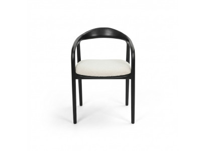 Moderne Edelstol Stol Iesszëmmer Schwaarz Stol Still Designer Metall
