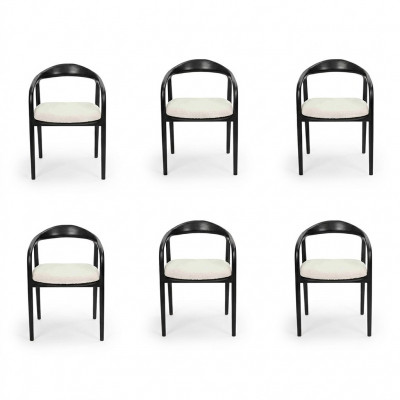 Stilvoll Edelstahl 6x Stillen Iesszëmmer Schwaarz Modern Stull Designer Metall