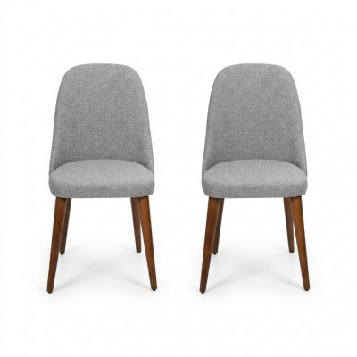 Stull Designer Holsstull Iesszëmmerstull Luxus Holz Neit Miwwel 2x Still Neit