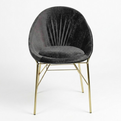 Design schwarz Stull ouni Armleeën Iesszëmmer modern Miwwele Luxus nei Still