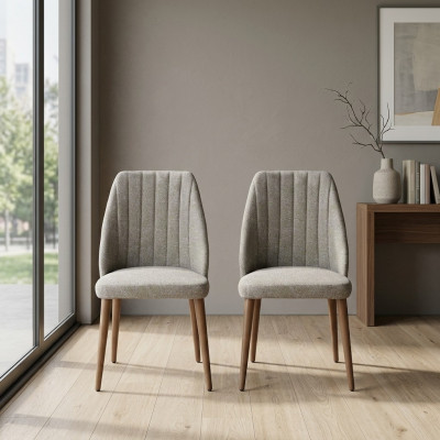 Modern 2x Stull Polsterstull Luxus Fautteuil Gro Stull Lehnstull Iesszëmmer