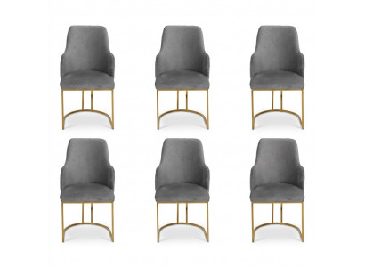 Luxus gro Esszëmmerstillen stilvoll Kiche still Moderne Design 6x Still nei