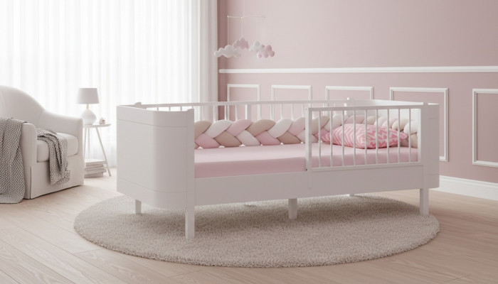 Stilvoll Kannergbett Wäiss Bett Kannerzëmmer Kannerzëmmeren Miwwelen Holz nei