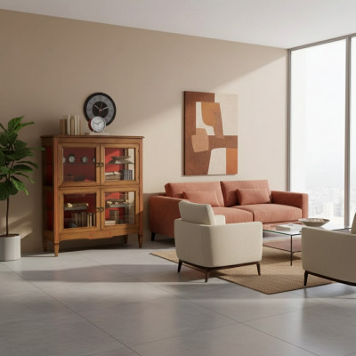 Vitrinendesign Klassesch Vitrinen Luxus Wunnzëmmer Italienesch Miwwelen