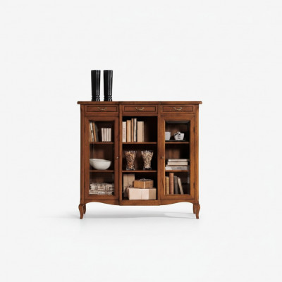 Designer Luxus Holz Vitrin Schaf Design Anrichte Italienesch Miwwelen