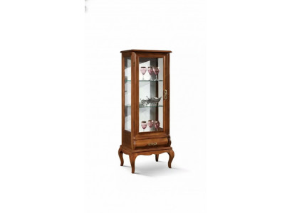 Miwwelen Klassesch Glasschaf Vitrin Holz Glas Schaf Schranken Regaler Italien