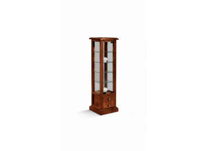 Vitrinn Glas Schaf Echt Holz Vitrin Wunnzëmmer Miwwelen Sideboard Nei