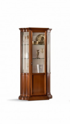 Vitrine Glas Schaf Vitrine Wunnzëmmer Holz Anricht italienesch Miwwelen