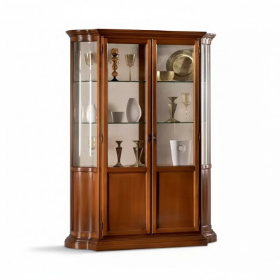 Luxus Vitrine Wunnzëmmer Miwwel Schaf Glas Vitrinen Designer Anrichte
