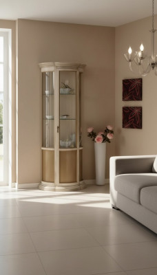 Vitrine Iesszëmmer Anrichte Massivholz Italienesch Miwwelen Glas Schaf Nei