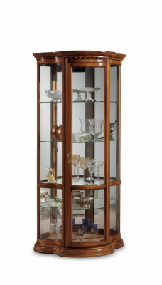 Schiefen Holz Vitrin Glas Schaf Echt Holz Stuff Miwwel Anrichte