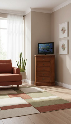 Sideboard TV Schaf rtv Italienesch Miwwelen Wunnzëmmer Holz Miwwelen Stil