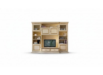 Klassesch Wunnmauer Wunnzëmmer Sideboard RTV Regal Maueren Schaf Nei