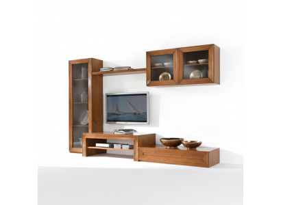 Wunnwand Schiefwand Wunnzëmmer Schaf Vitrin Sideboard Wunnwänn