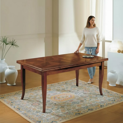 Iessdësch Klassesch Dësch Holz Luxus Dëscher Iesszëmmer Miwwelen Iess Design