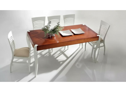 Iessdësch Holz Iesszëmmer Dësch Rektangulär Italienesch Miwwelen Dëscher Nei