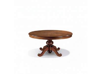 Iessdësch Braun Ronn Klassesch Iessenzëmmer Luxus Holz Dëscher Design Nei