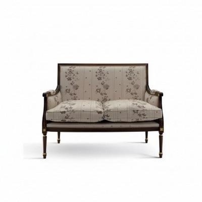 Zwee-Sëtzer Sofa Polster Design Luxus Stoffsofas Textil Design Kannapé