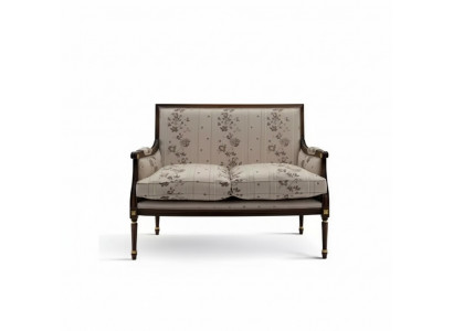 Zwee-Sëtzer Sofa Polster Design Luxus Stoffsofas Textil Design Kannapé