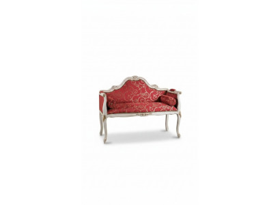 Design Italienesch Miwwelen 2 Sëtz Sofa Couch Polster Lounge Couchen