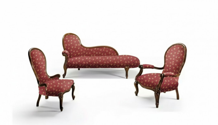 Lounge Sofa Liege Polster Liegen Klassesch Chaiselongue Club Braun Nei