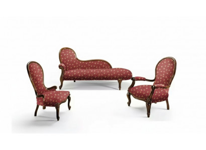 Lounge Sofa Liege Polster Liegen Klassesch Chaiselongue Club Braun Nei