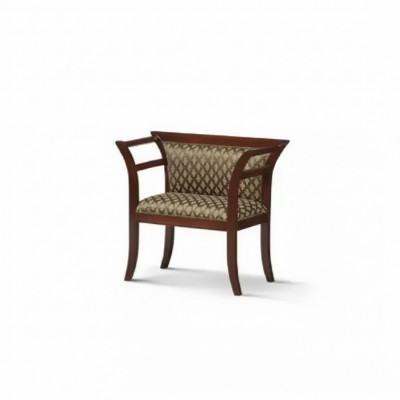 Iesszëmmer Holz Still Polster mat Armlehn Still Brong Design Wunnzëmmer