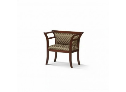 Iesszëmmer Holz Still Polster mat Armlehn Still Brong Design Wunnzëmmer