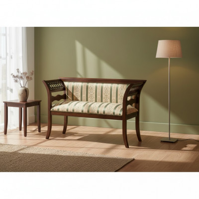 Këssenbank Designer Wunnzëmmer Beige Klassesch Sëtzméiwer Nei Luxus