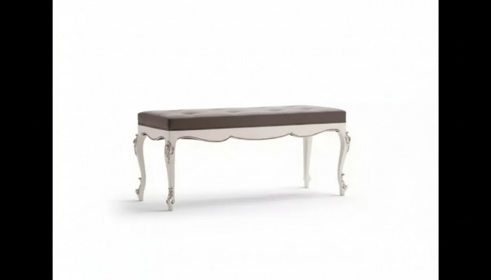 Designer Gewënner Hocker Wunnzëmmer Sëtzmiwwel Polster Textil Stoff Bänk