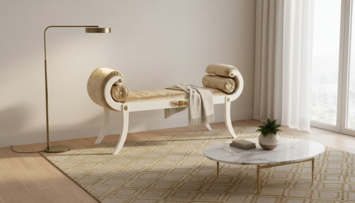 Hocker Sitzbank Sëtzocker Wunnzëmmer Designer Hocker Sëtzmöbel Nei