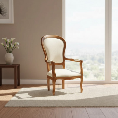 Stull 1-Sëtzer Textil Lounge Luxus Polster Relax Miwwel Design Canapé