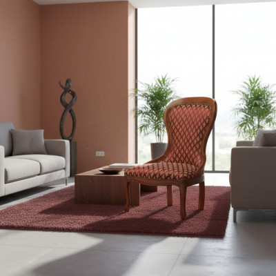 Fotell eenzel Sëtzer Sofaen Stoff Wunnzëmmer Textil Luxus Miwwel Eenzel Sëtz Nei