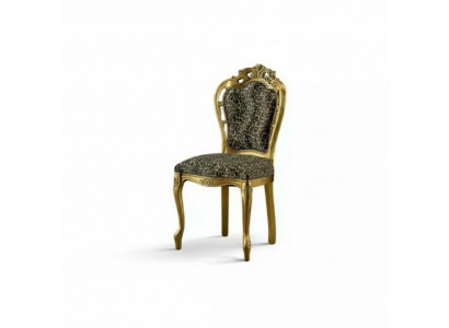 Iesszëmmerstull Luxus Art déco Stillen Design Holzstull Italienesch Miwwelen
