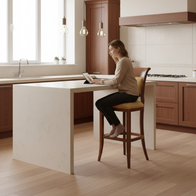 Barhocker Barstull Barmiwwel Sëtzstull Holzhocker Massivholz Hocker