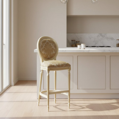 Barhocker Barstull Stoff Design Barstill Bar Hocker Still Italien.